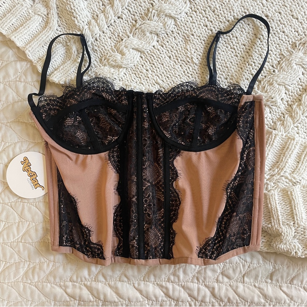 Forget Me Sheer Corset Top